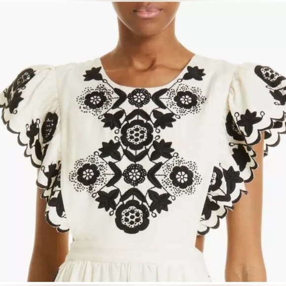 GUC Sea New York- Manuela Apron Dress. Size 12 - Picture 4 of 16